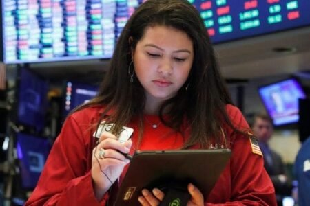 Indexes edge down as traders hit pause after rally to record highs