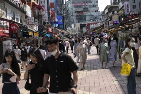 South Korea’s economy barely grows in third quarter, missing expectations