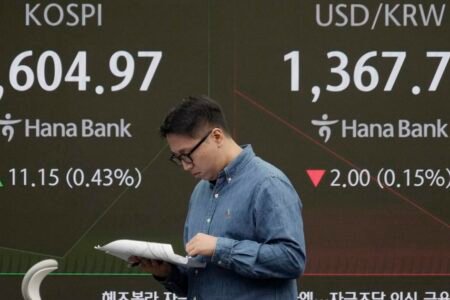 Stock market today: Wall Street pulls back from its records ahead of a big week for profit